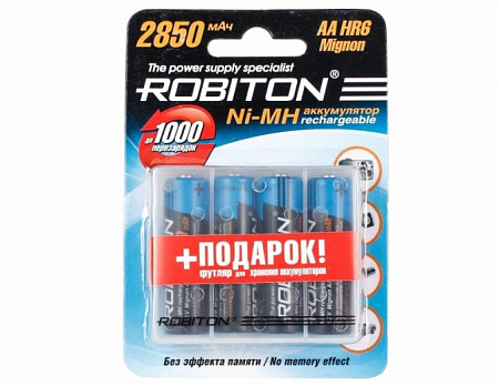 ROBITON 2850 mAh- Аккумуляторы (6 шт.)